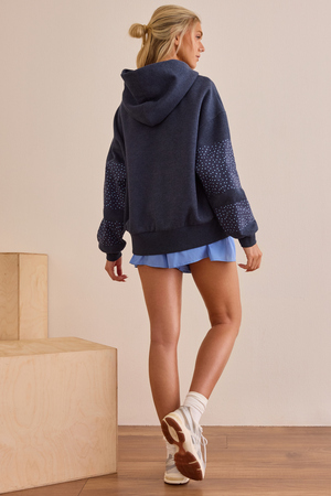 Polka Dot Patch Hoodie - Altar'd State
