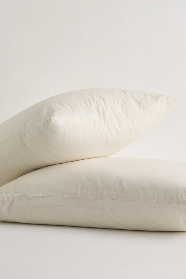 Organic Cotton Percale Single Pillowcase Detail 1 - Altar'd State
