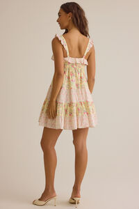Lila Floral Mini Dress Detail 5 - Altar'd State
