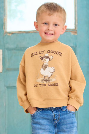 Silly Goose on the Loose Graphic Sweatshirt - Altar'd State - 