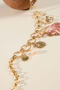 Lyla Shell Charm Necklace Detail 4 - Altar'd State