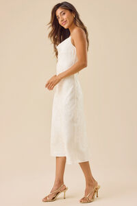Olandria Satin Midi Dress Detail 3 - Altar'd State