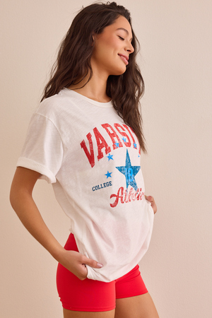 Varsity Athletic Oversized Tee - Altar'd State - 