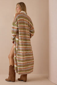 Wrenlee Spacedye Sweater Duster Detail 5 - Altar'd State