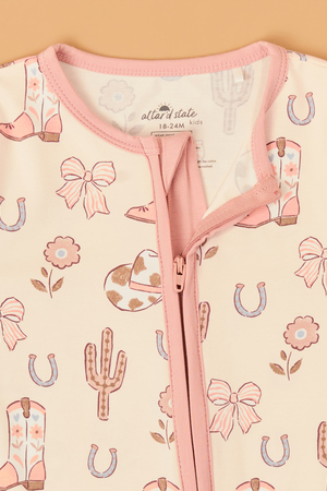 Boots and Bows Romper - Altar'd State - 