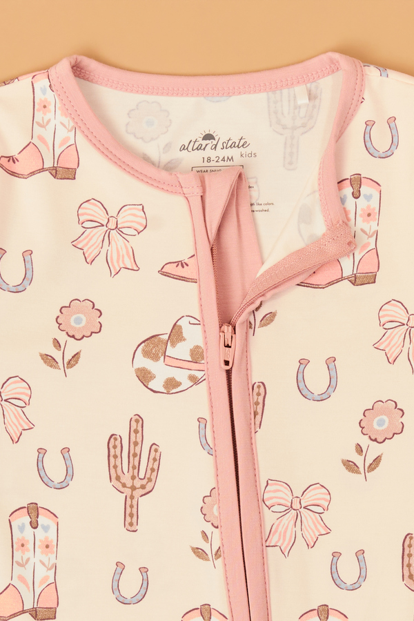 Boots and Bows Romper Detail 3 - Altar'd State