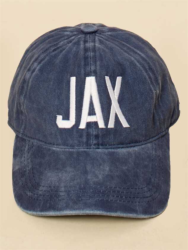 Jacksonville Distressed Baseball Hat 
