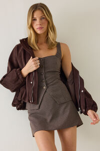 Blake Button Front Vest Top Detail 3 - Altar'd State