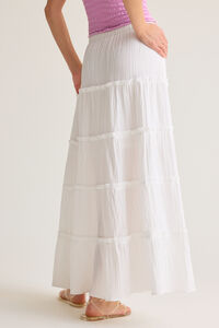 Gillian Tiered Maxi Skirt Detail 6 - Altar'd State