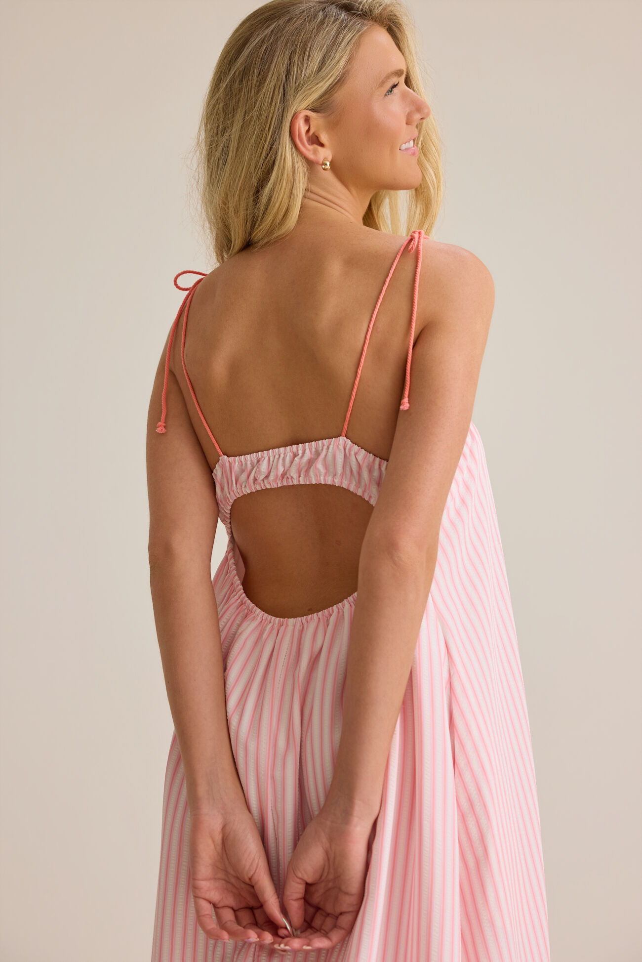 Lucy Striped Maxi Dress