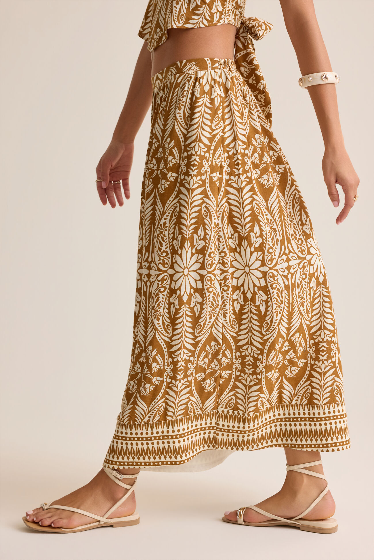 Beck Boho Midi Skirt