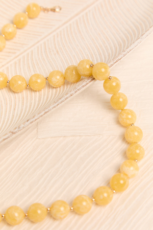 Sunlit Beaded Statement Necklace - Altar'd State - 