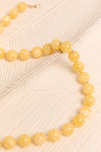 Sunlit Beaded Statement Necklace Detail 3 - Altar'd State