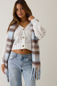 Bridgette Balloon-Sleeve Cardigan Detail 2 - Altar'd State