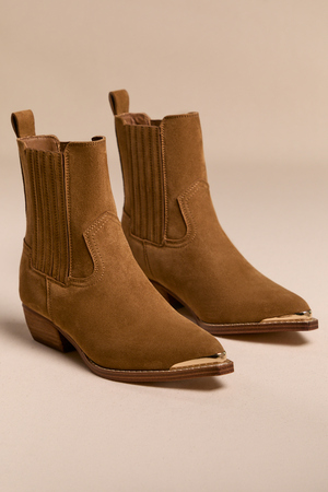 Hadley Brown Booties - Altar'd State