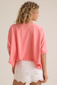McKenna Oversized Boxy Crop Tee Detail 5 - Altar'd State