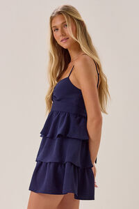 Sara Tiered Mini Dress Detail 3 - Altar'd State
