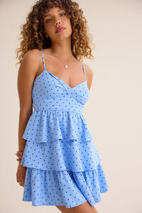 jemma cotton sateen mini dress Altar'd State | Jemma Mini Dress | BLUE-NAVY | Material: 100% Polyester