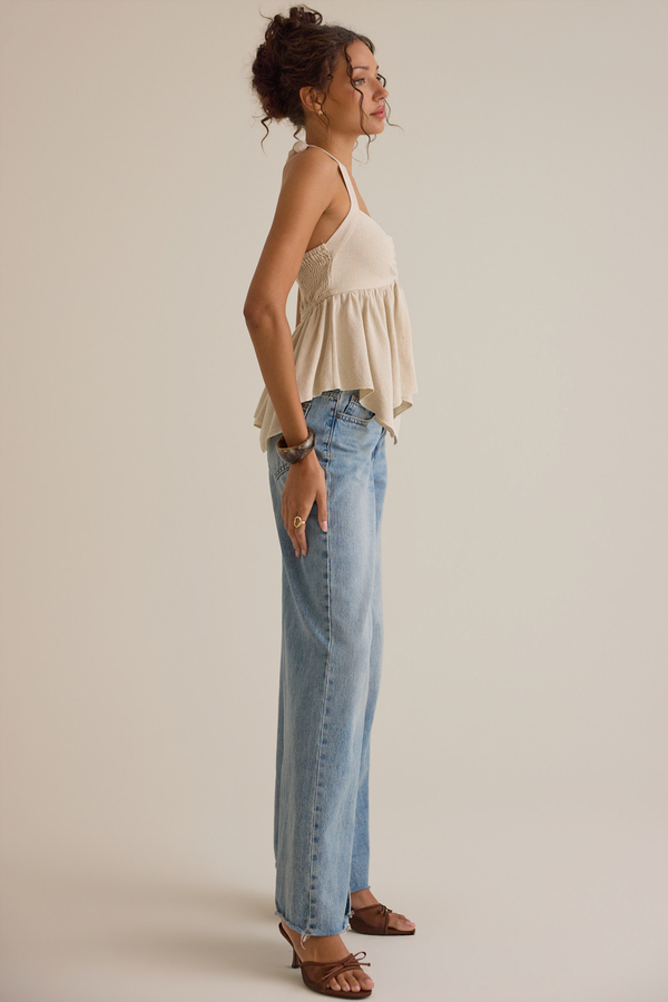 Lexey Backless Halter Tank Detail 5 - Altar'd State