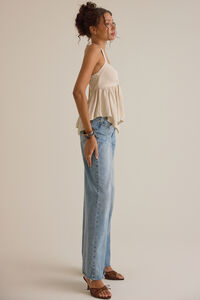 Lexey Backless Halter Tank Detail 5 - Altar'd State