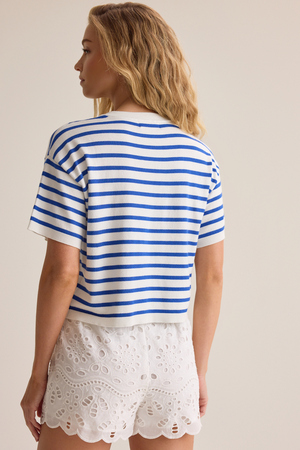 Lotta Stripe Boxy Tee - Altar'd State - 