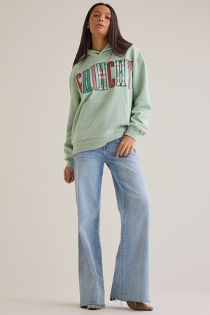 Grinchy Embroidered Hoodie - Altar'd State - 