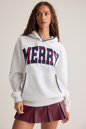 Merry Mock Neck Pullover - Altar'd State