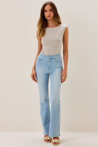Stacey High Rise Corset-Back Jeans Detail 2 - Altar'd State