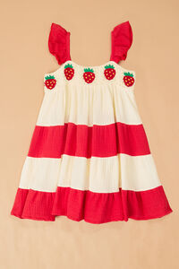 Sadie Strawberry Dress Detail 3 - Altar'd State