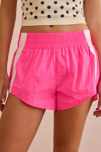 Zumba Contrast Shorts Detail 2 - Altar'd State
