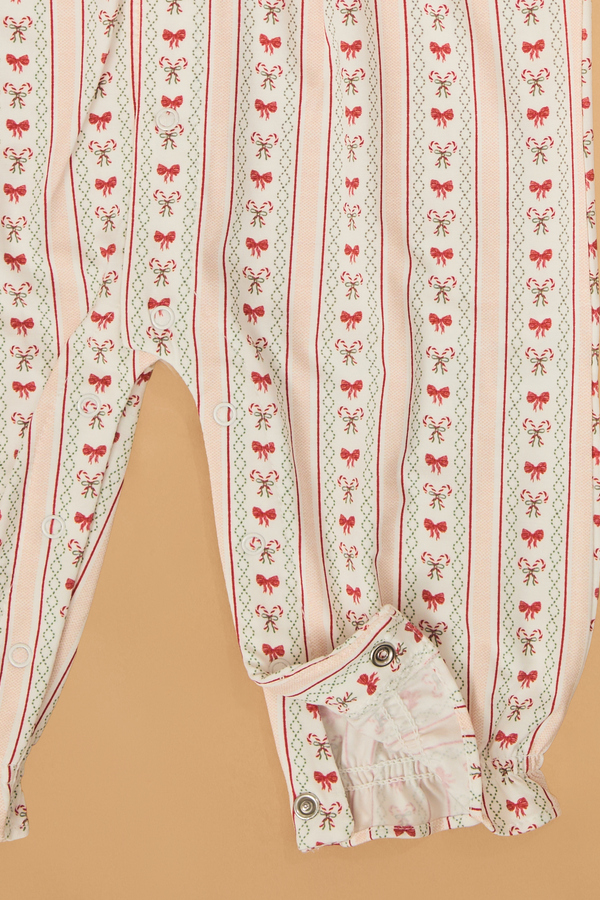 Candy Cane Cuteness Romper Detail 2 - Altar'd State