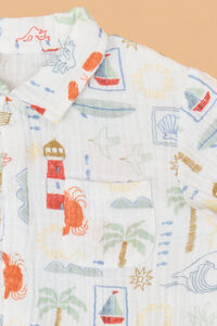 Club Mediterranean Short Sleeve Set Detail 3 - Altar'd State