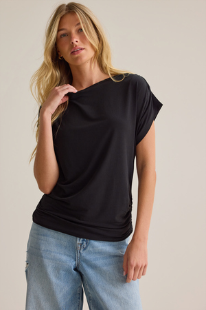 Hart Tie-Back Wrap Top - Altar'd State