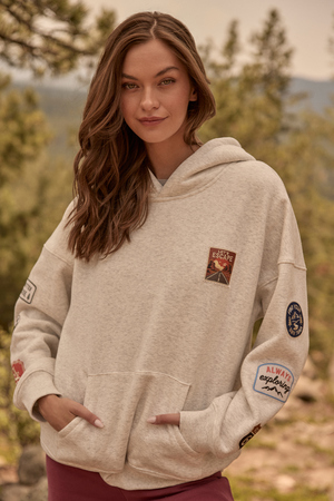 Passport Patch Hoodie - Altar'd State - 
