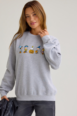 Peanuts Trick Or Treat Pullover - Altar'd State