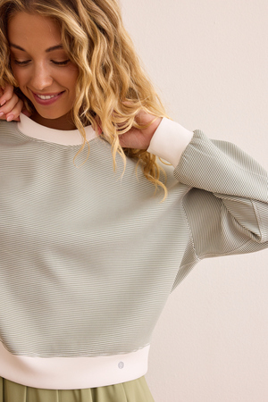 Supersoft Striped Pullover - Altar'd State - 