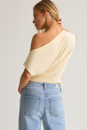 Senna Asymmetrical Neck Top - Altar'd State - 