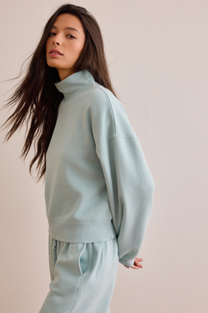 Varsity Crop Mockneck - Altar'd State - 