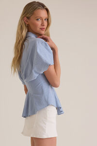 Kylan Button Up Top Detail 3 - Altar'd State