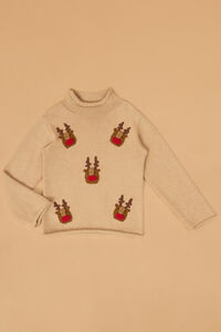 Rudolph Rollneck Sweater Detail 4 - Altar'd State