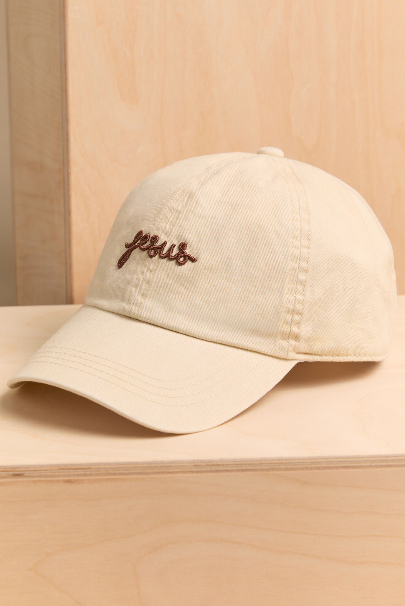 Embroidered Jesus Baseball Cap