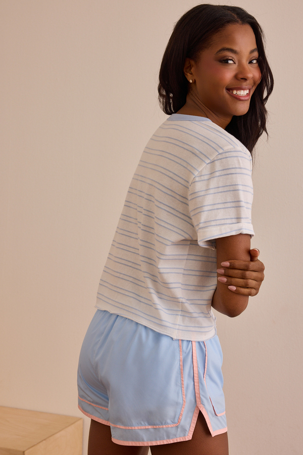 Linear Pace Boxy Tee Detail 4 - Altar'd State