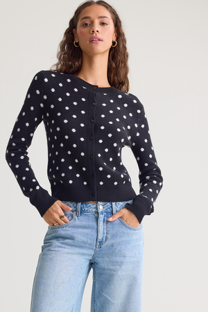 Danica Fitted Crew Sweater - Altar'd State - 