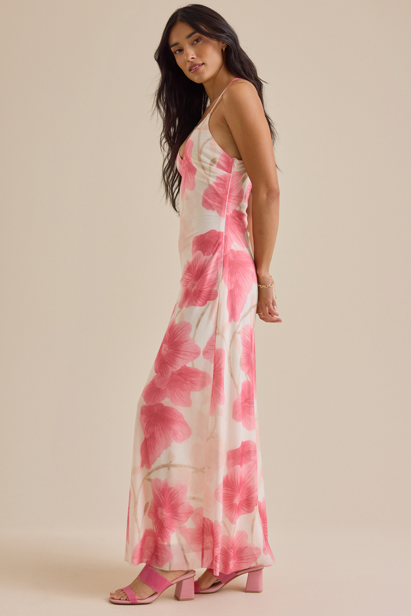 Kaitlee Floral Maxi Dress Detail 3 - Altar'd State