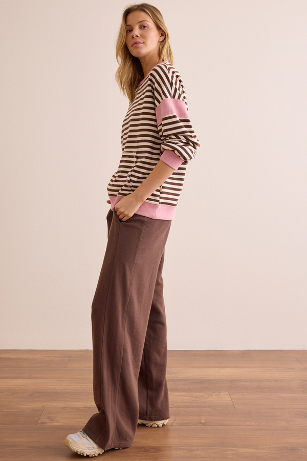 Go-To Stripe Pullover Detail 4 - Altar'd State
