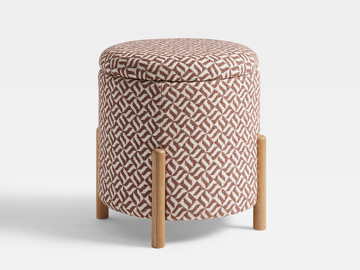 Millie Upholstered Storage Stool Detail 4 - Altar'd State