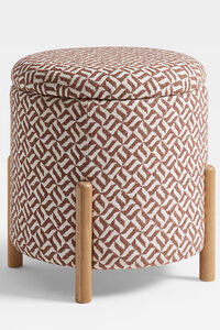 Millie Upholstered Storage Stool Detail 4 - Altar'd State