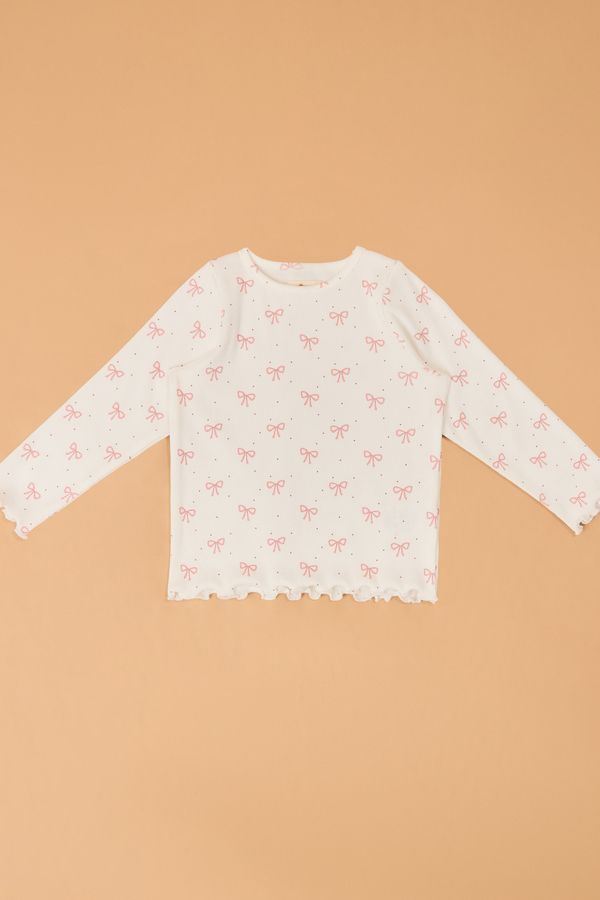 Bailey Bow Long Sleeve Top Detail 3 - Altar'd State