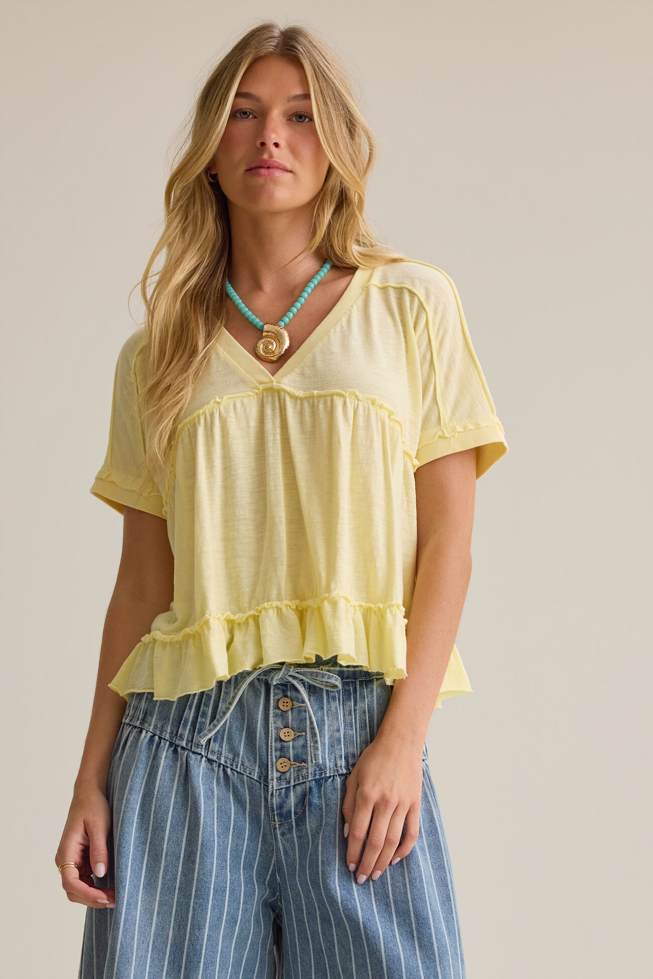 Gracely Babydoll Top