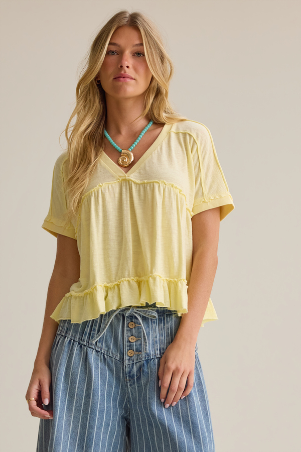 Gracely Babydoll Top Detail 4 - Altar'd State